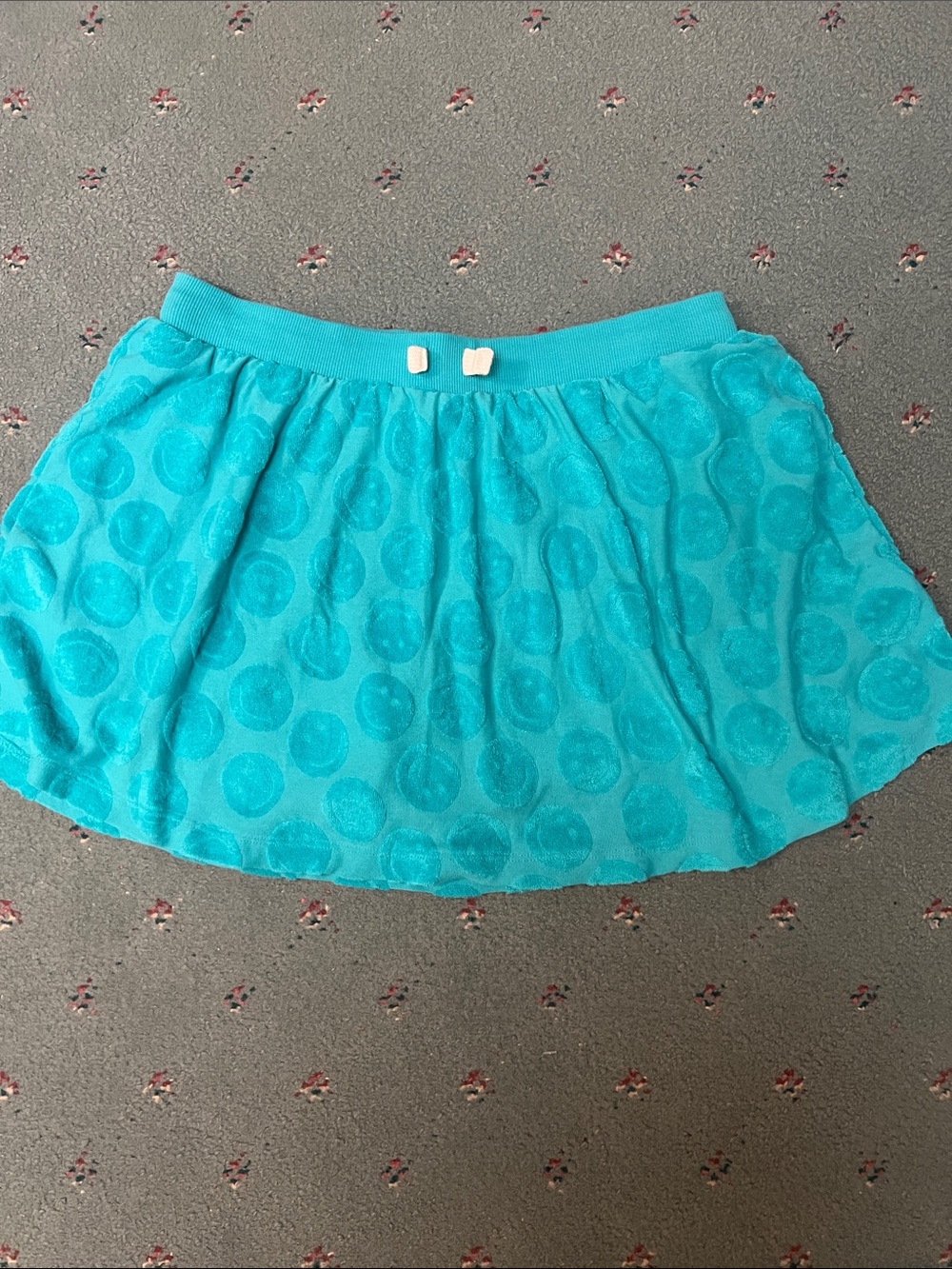 Old Navy Turquoise Smile Skort